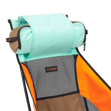 Helinox Camping Chair Two (high backrest supports back, neck and shoulders) mint green/multiblock